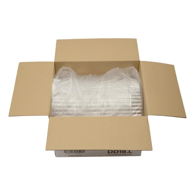 Lid Dome 18 IN PET Clear For Container Deluxe 50/Case