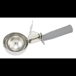 Ice Cream Disher Size 8 4 OZ 18/8 Stainless Steel Gray 1/Each