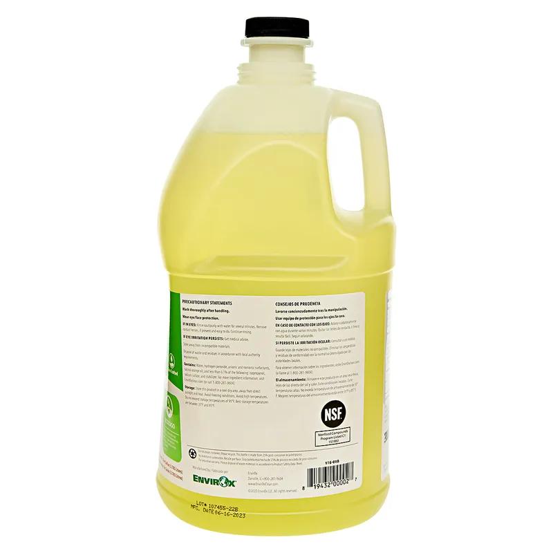 Orange Sanitizer 1 GAL Multi Surface Concentrate Hydrogen Peroxide 4/Case