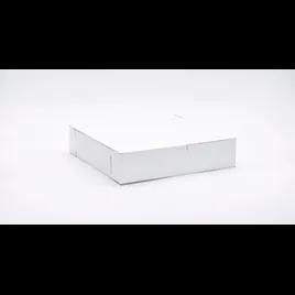 Easy Lock Cake Box 12X12X2.75 IN SUS Paperboard CRB White Square Lock Corner 1-Piece 100/Bundle