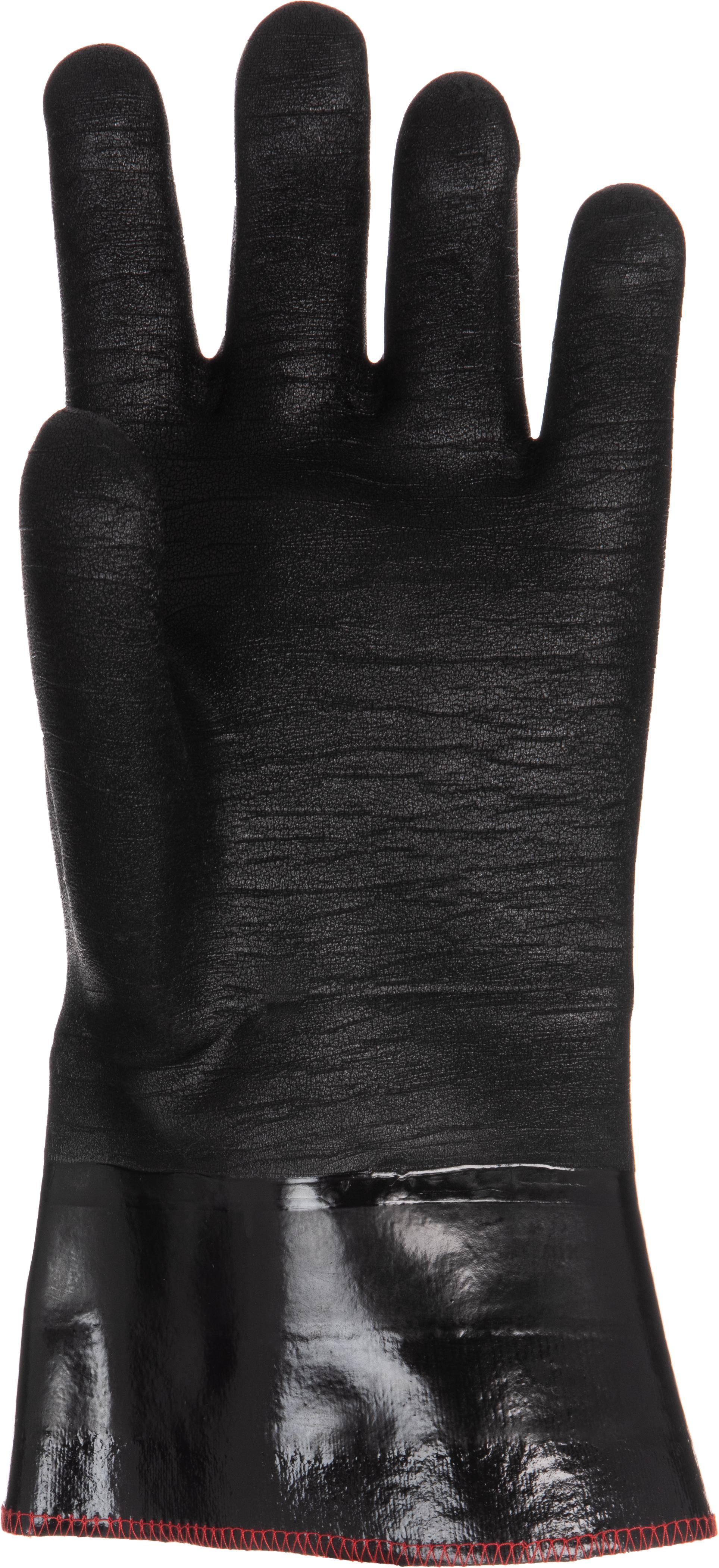 San Jamar Oven Mitt 16 IN Neoprene Black Up to 500 Degrees Fahrenheit 1/Pair