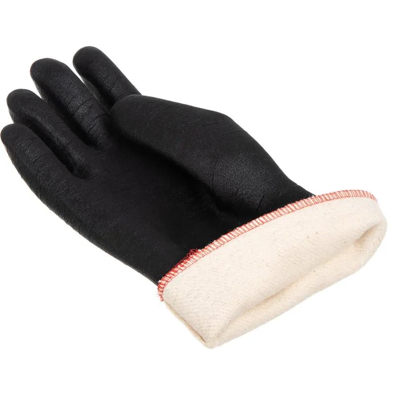 San Jamar Oven Mitt 16 IN Neoprene Black Up to 500 Degrees Fahrenheit 1/Pair