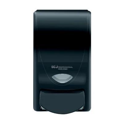 Proline Curve Hand Sanitizer & Soap Dispenser Black Plastic Manual Surface Mount 1/Each