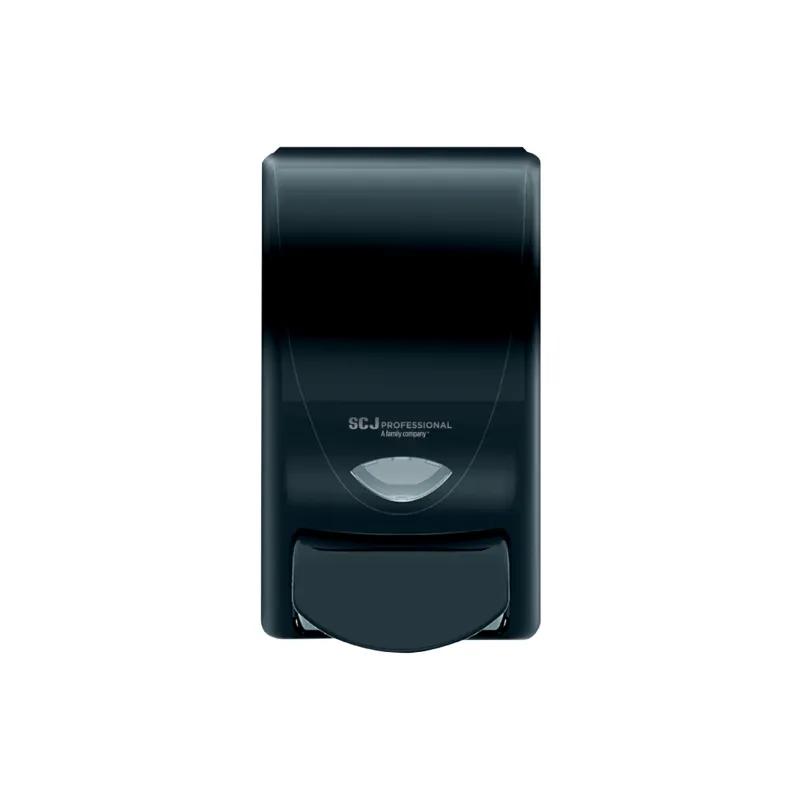 Proline Curve Hand Sanitizer & Soap Dispenser Black Plastic Manual Surface Mount 1/Each