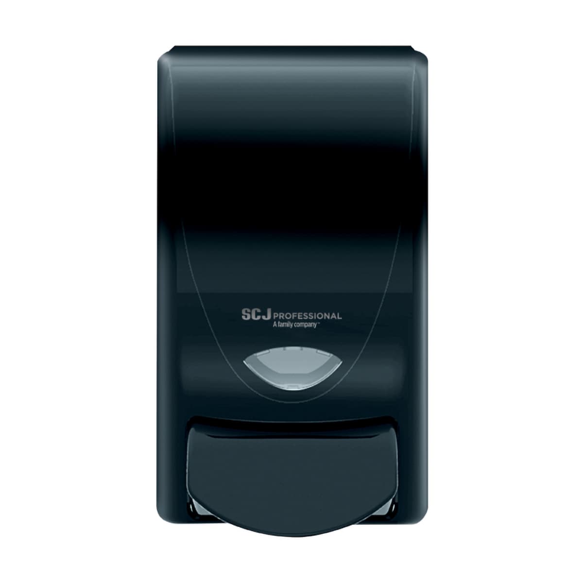 Proline Curve Hand Sanitizer & Soap Dispenser Black Plastic Manual Surface Mount 1/Each