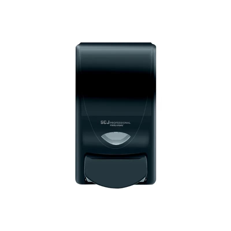 Proline Curve Hand Sanitizer & Soap Dispenser Black Plastic Manual Surface Mount 1/Each
