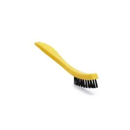 Grout & Tile Brush 8.5X0.50X1.30 IN Plastic Yellow Black 1/Each