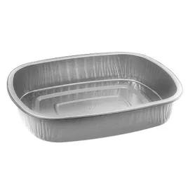 Take-Out Container Base 9.75X7.75X1.75 IN Aluminum Silver Oblong 150/Case
