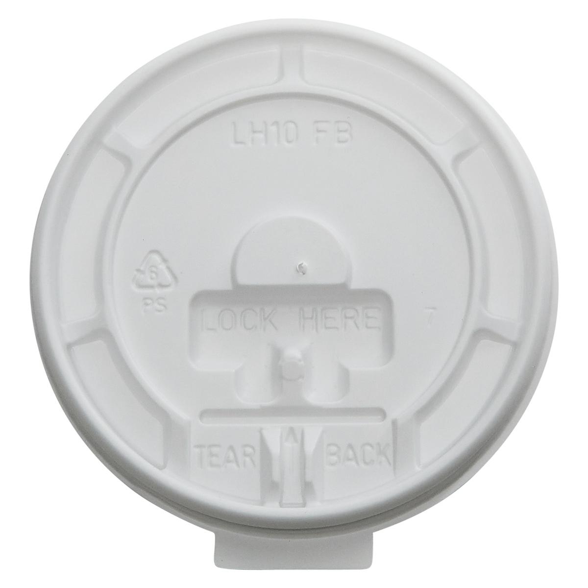 Lid For 10 OZ Tall Hot Cup 1000/Case