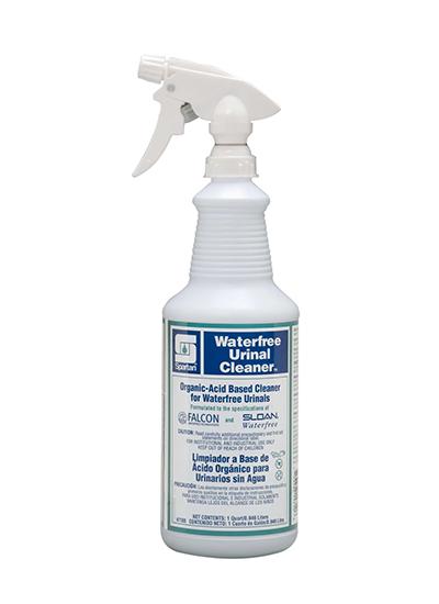 Waterfree Urinal Cleaner Unscented 1 QT Acidic RTU Lactic Acid 12/Case