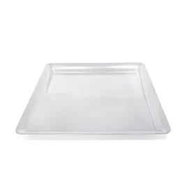 Serving Tray Base 18X18 IN Plastic Clear Square 20/Case
