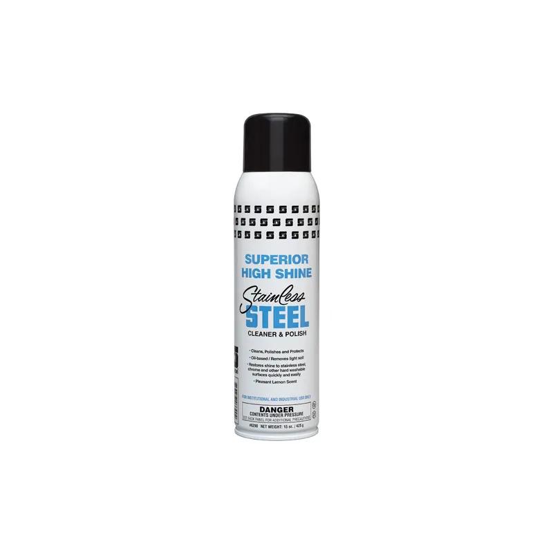 Superior High Shine Stainless Steel Cleaner & Polish Unscented 20 FLOZ RTU Oil-Based 12/Case