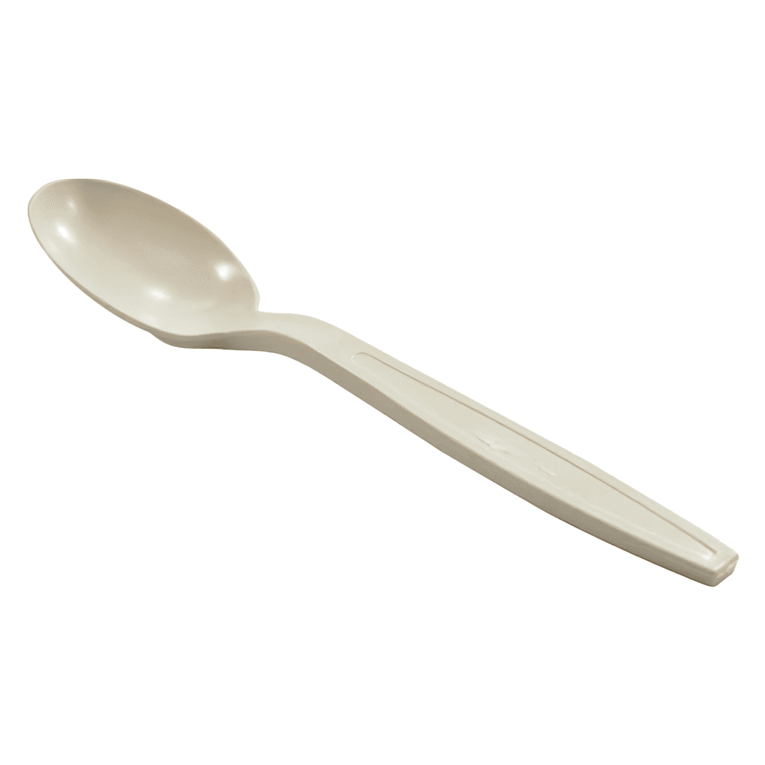 Spoon PSM Beige Heavy Duty 100 Count/Pack 10 Packs/Case 1000 Count/Case