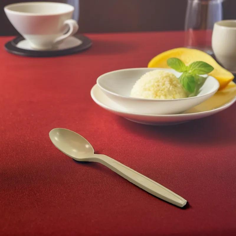 Spoon PSM Beige Heavy Duty 100 Count/Pack 10 Packs/Case 1000 Count/Case