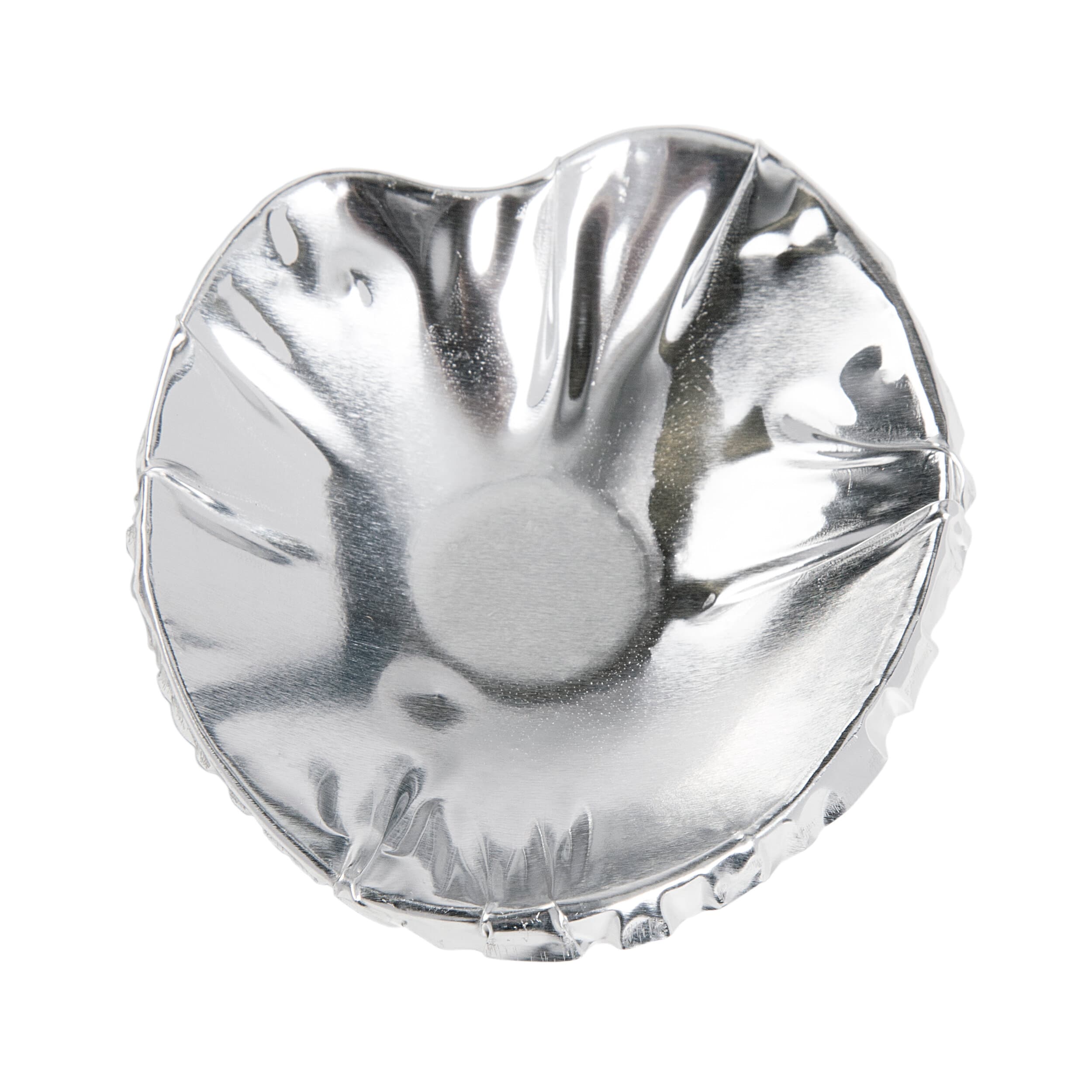 Clam Serving Shell Small (SM) Aluminum Silver 250 Count/Pack 8 Packs/Case 2000 Count/Case