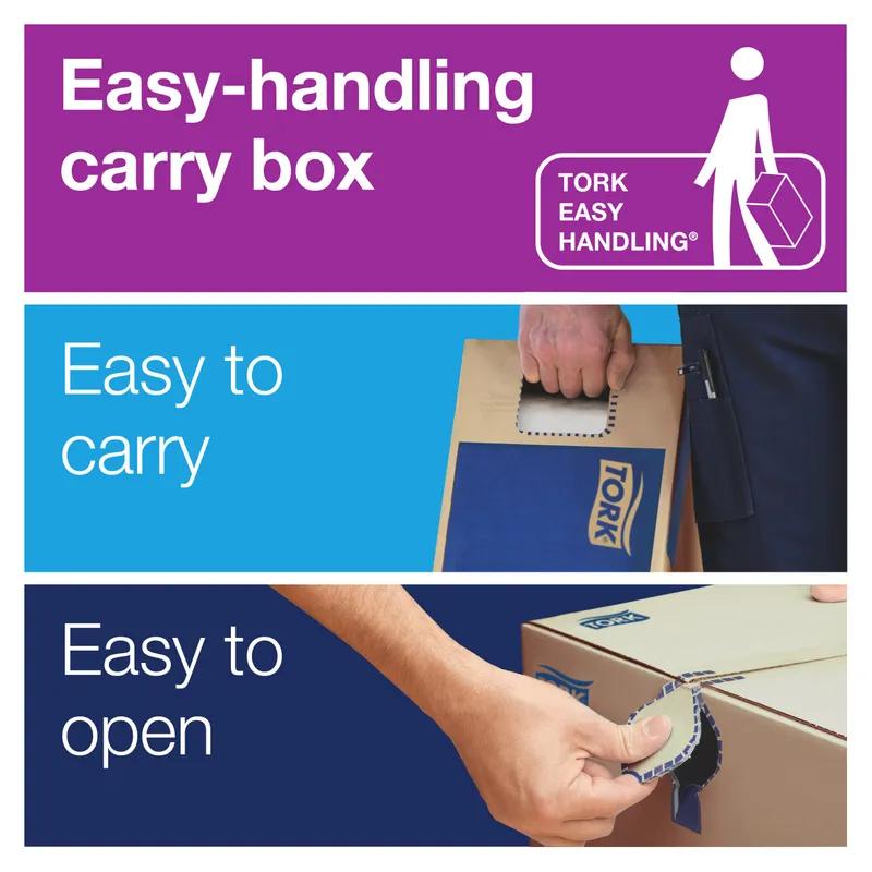 Tork Roll Paper Towel H71 7.5IN X1000FT 1PLY Kraft Hard Roll Embossed Universal Refill 6 Rolls/Case