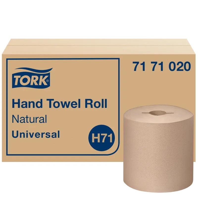 Tork Roll Paper Towel H71 7.5IN X1000FT 1PLY Kraft Hard Roll Embossed Universal Refill 6 Rolls/Case