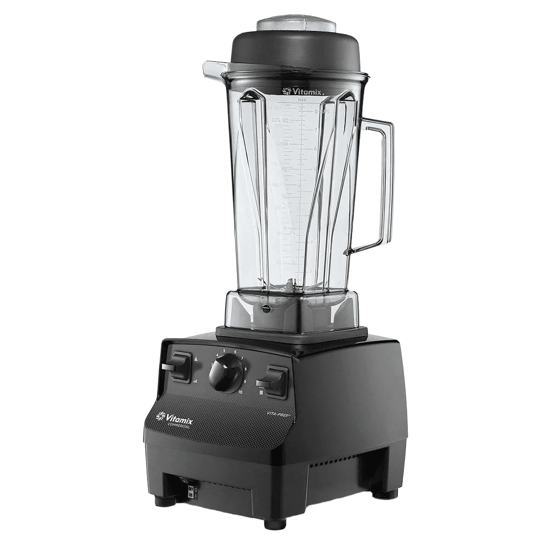 Vita-Prep Blender 8.74X7.52X20 IN 64 FLOZ Stainless Steel Black Clear 1/Each