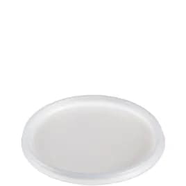 Dart® Lid Flat 4.285X0.278 IN HIPS Translucent For 20 OZ Cup No Hole Not Vented 100 Count/Pack 10 Packs/Case