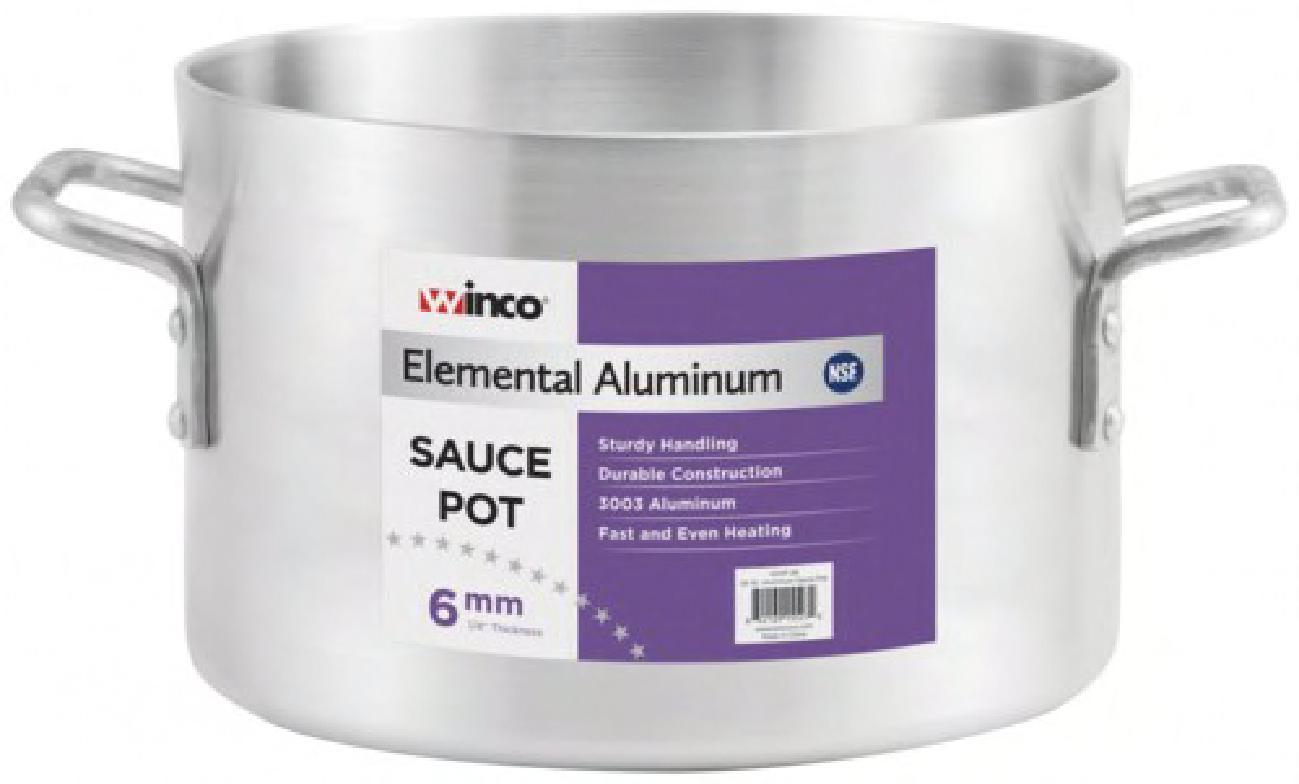 Sauce Pot 13.25X9 IN 20 QT 6MM Aluminum 1/Each
