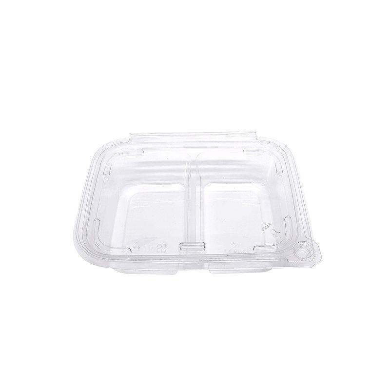 Deli Container Hinged 20 OZ PET Clear Tamper-Evident 200/Case