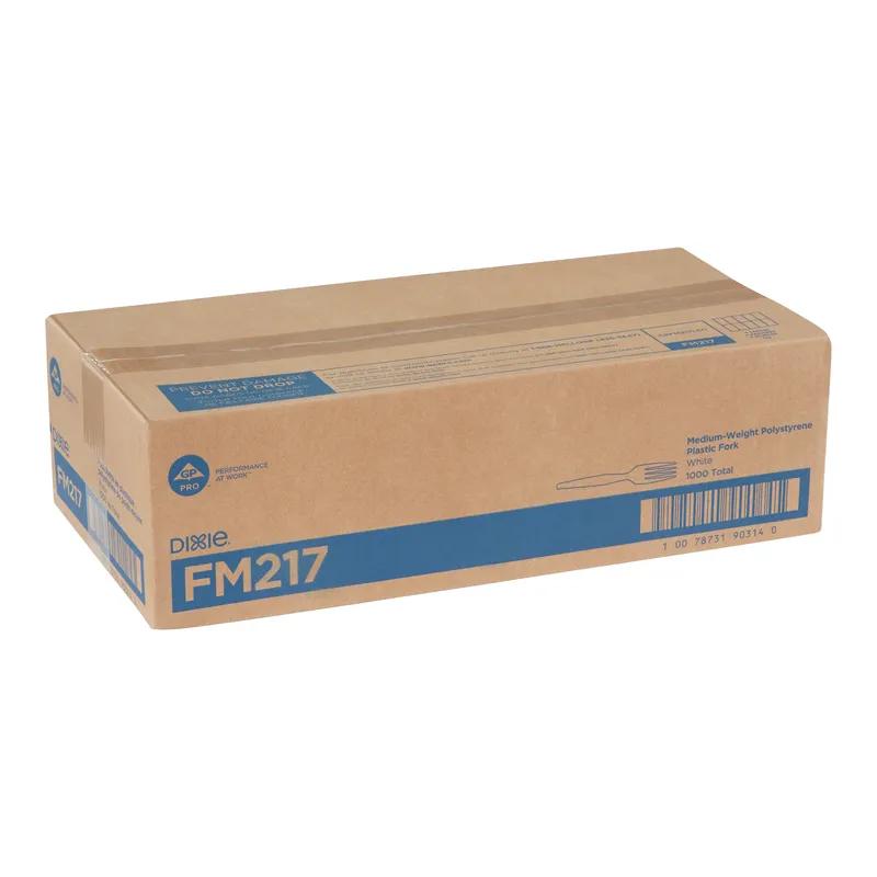 Dixie® Fork PS White Medium Weight 1000/Case