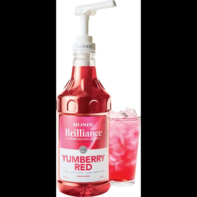 Brilliance Energy™ Yumberry Red Energy Water Enhancer 64 FLOZ Red 4/Case