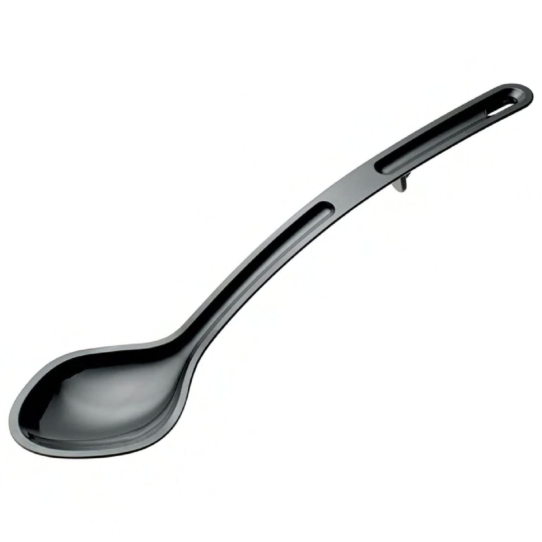 CURV Serving Spoon 13 IN PC Black Solid 1/Each