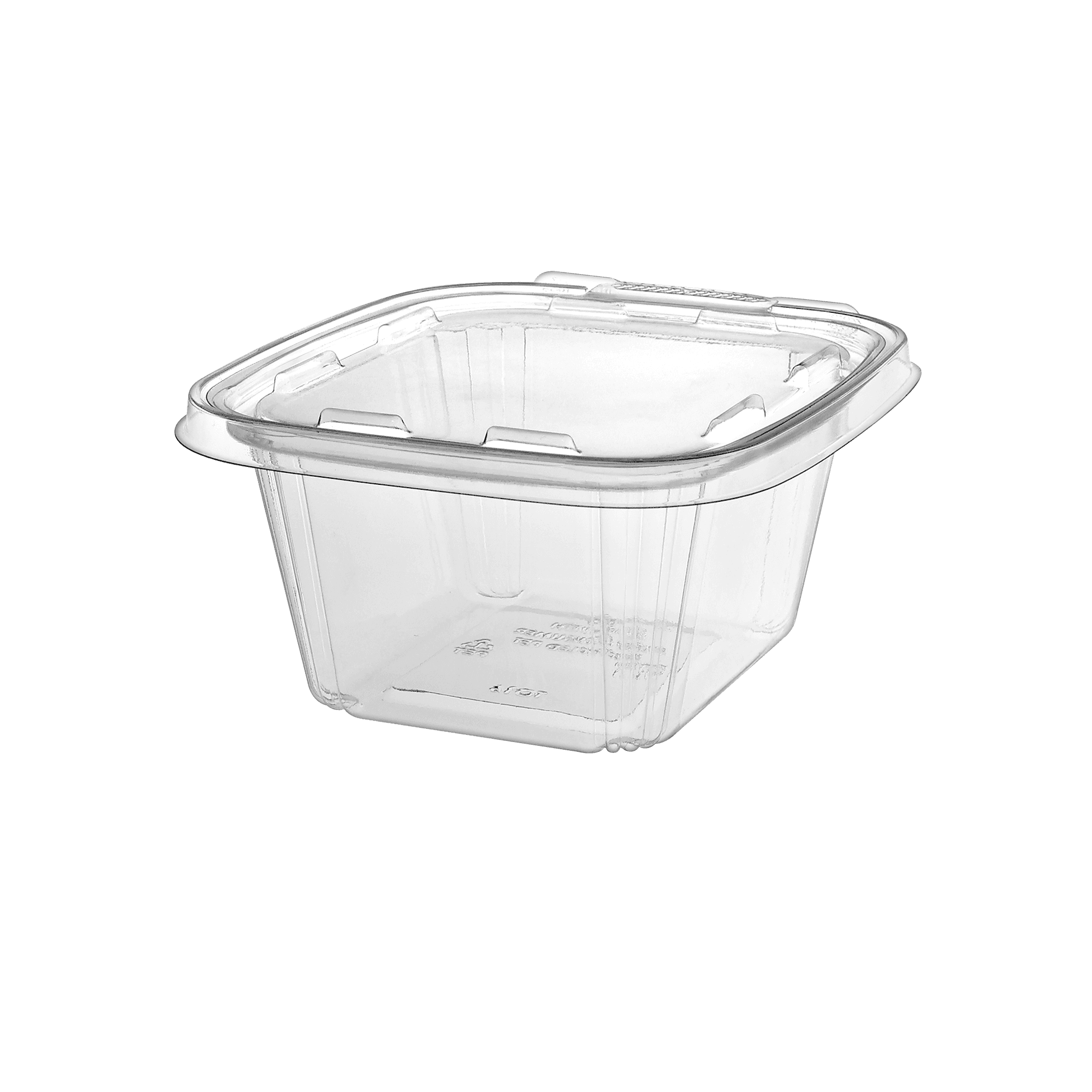 Deli Container Hinged 16 OZ Tear-Away Tamper-Evident 240/Case