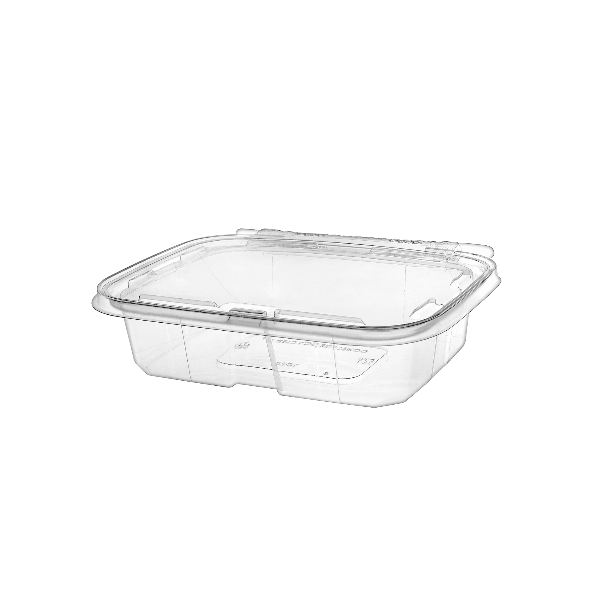 Deli Container Hinged 20 OZ Tear-Away Tamper-Evident 200/Case