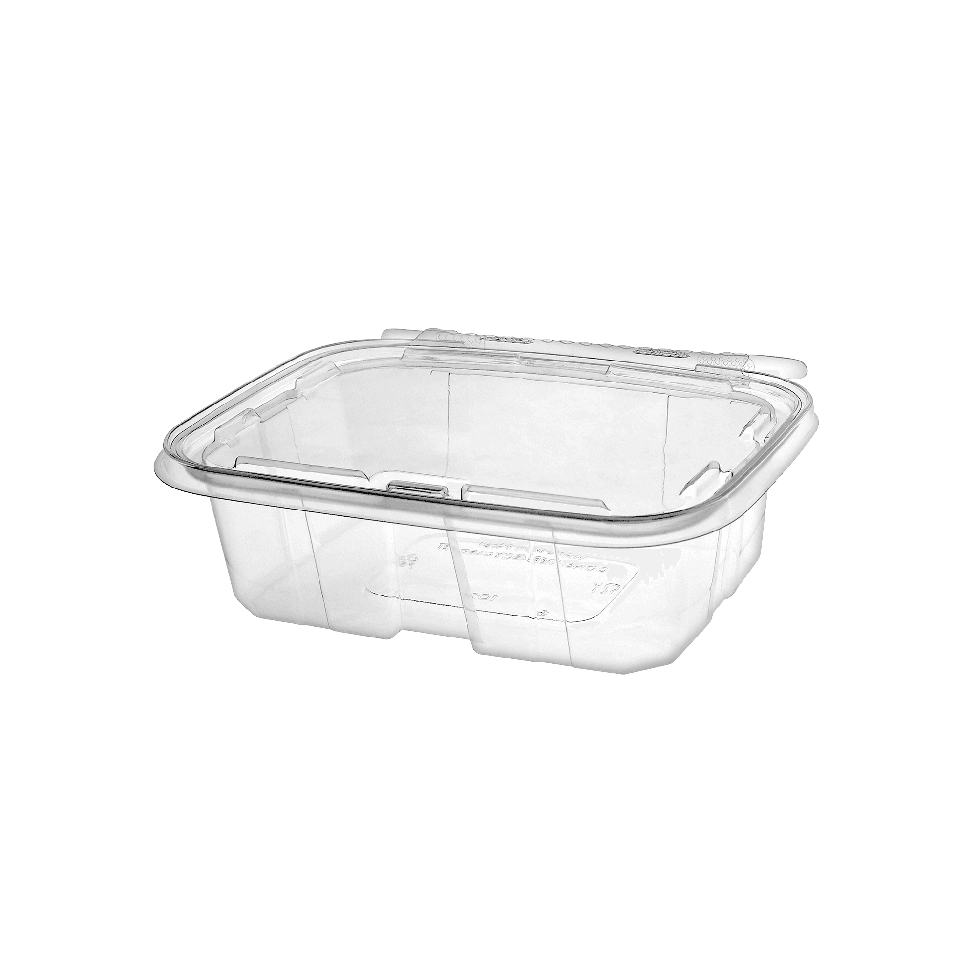 Deli Container Hinged 24 OZ Tear-Away Tamper-Evident 200/Case