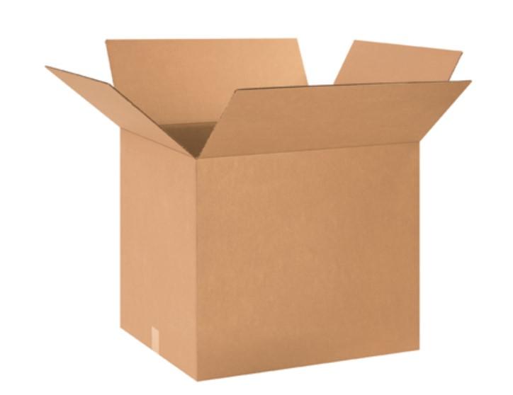 Carton 24X20X20 IN Kraft Corrugated Cardboard 48ECT 275# Double Wall 10 Count/Bundle 120 Count/Pallet