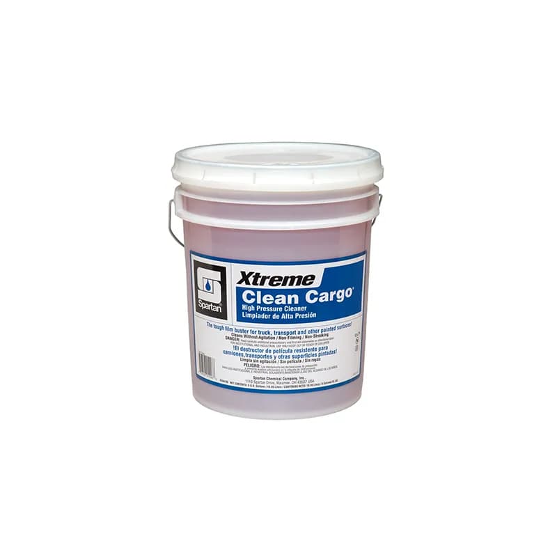 Xtreme® Clean Cargo® Unscented Cleaner & Degreaser 5 GAL Alkaline Concentrate High Pressure 1/Pail