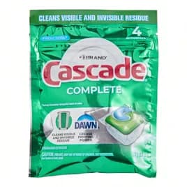 Cascade® ActionPacs Fresh Scent Dishwasher Tabs Complete Pods 30/Case