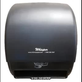Whisper Paper Towel Dispenser Large Core Wall Mount Smoke Electronic 1/Each