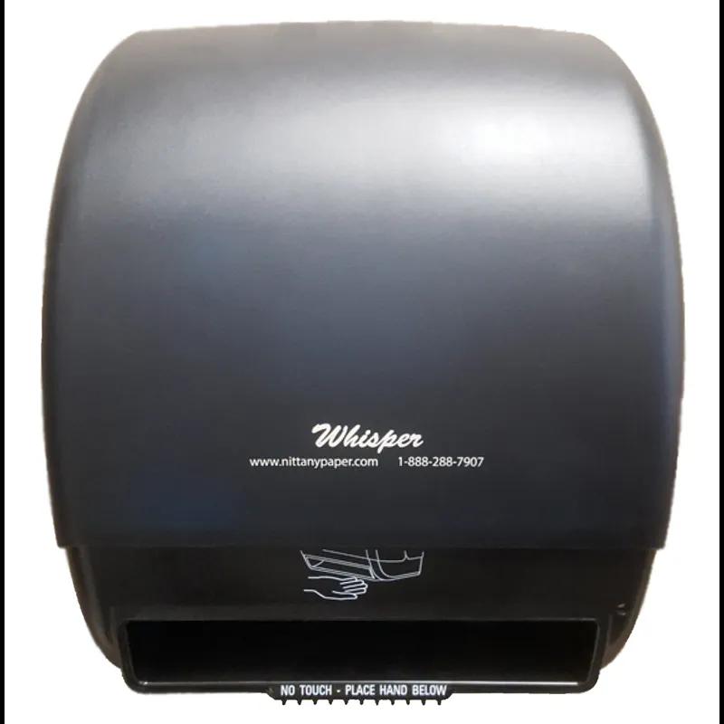 Whisper Paper Towel Dispenser Large Core Wall Mount Smoke Electronic 1/Each