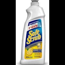 Soft Scrub® Lemon All Purpose Cleaner Cleanser 24 OZ 8/Carton