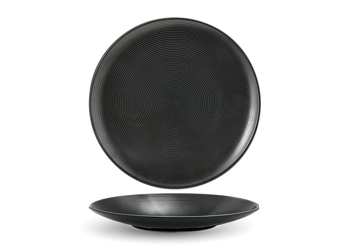 Spiral® Plate 11 IN Porcelain Ink Round 6 Count/Case