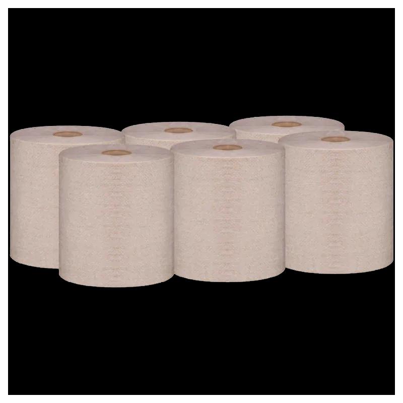 Roll Paper Towel 8IN 800 FT Kraft Standard Roll 6 Rolls/Case