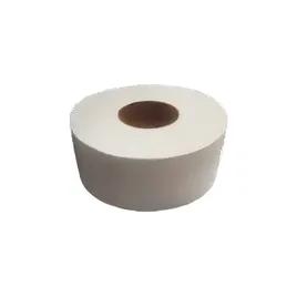 Toilet Paper & Tissue Roll 9 IN 1PLY White Jumbo (JRT) Large 3.6IN Core Diameter 12 Rolls/Case