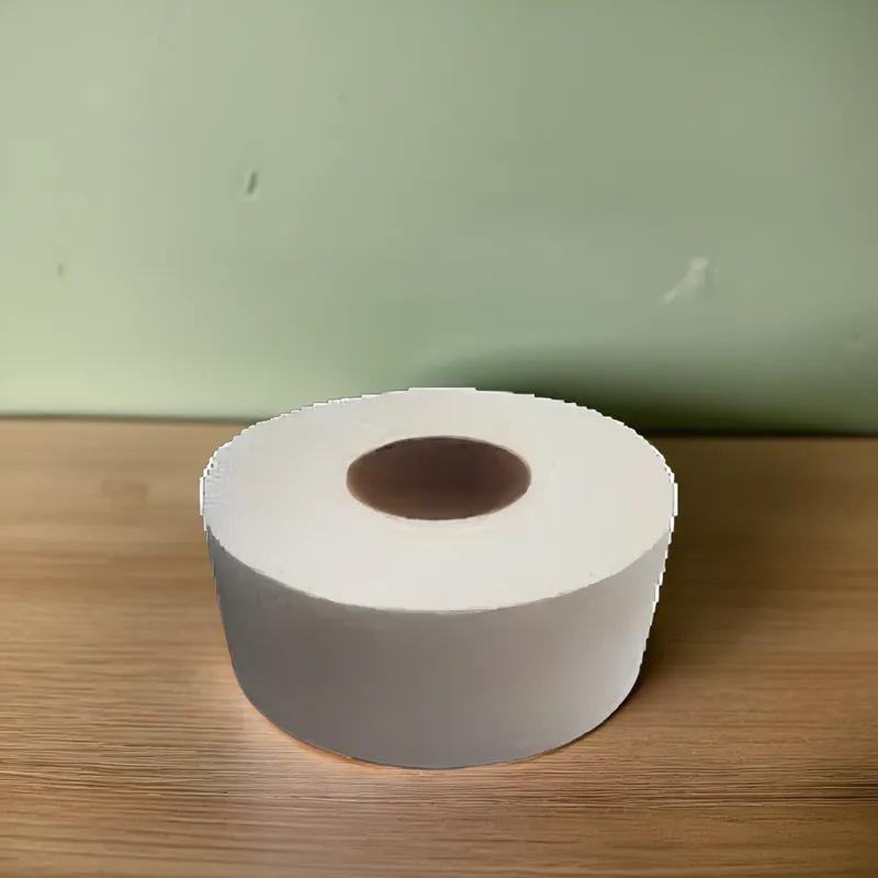 Toilet Paper & Tissue Roll 9 IN 1PLY White Jumbo (JRT) Large 3.6IN Core Diameter 12 Rolls/Case