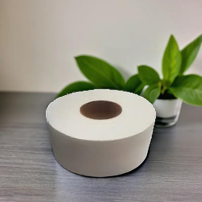 Toilet Paper & Tissue Roll 9 IN 1PLY White Jumbo (JRT) Large 3.6IN Core Diameter 12 Rolls/Case