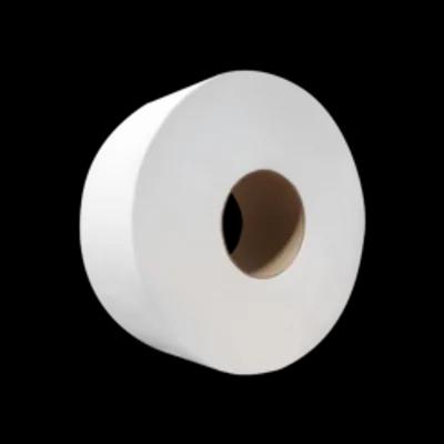 Ultra Toilet Paper & Tissue Roll 9 IN 2PLY White Jumbo (JRT) 3.6IN Core Diameter 12 Rolls/Case