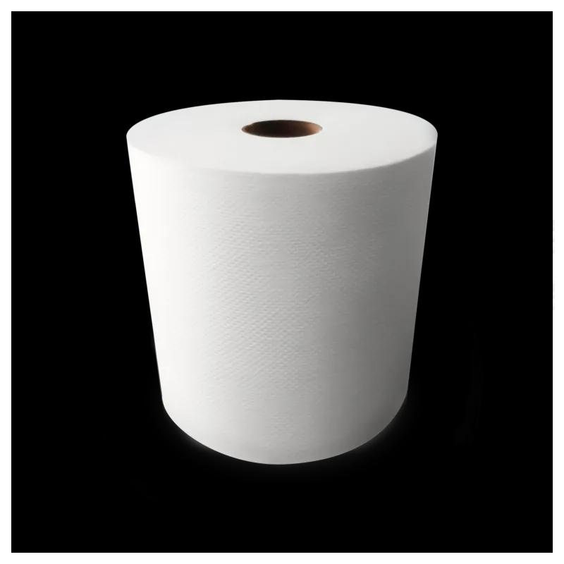 Roll Paper Towel 1000 FT White Standard Roll 1.5IN Core Diameter 6 Rolls/Case