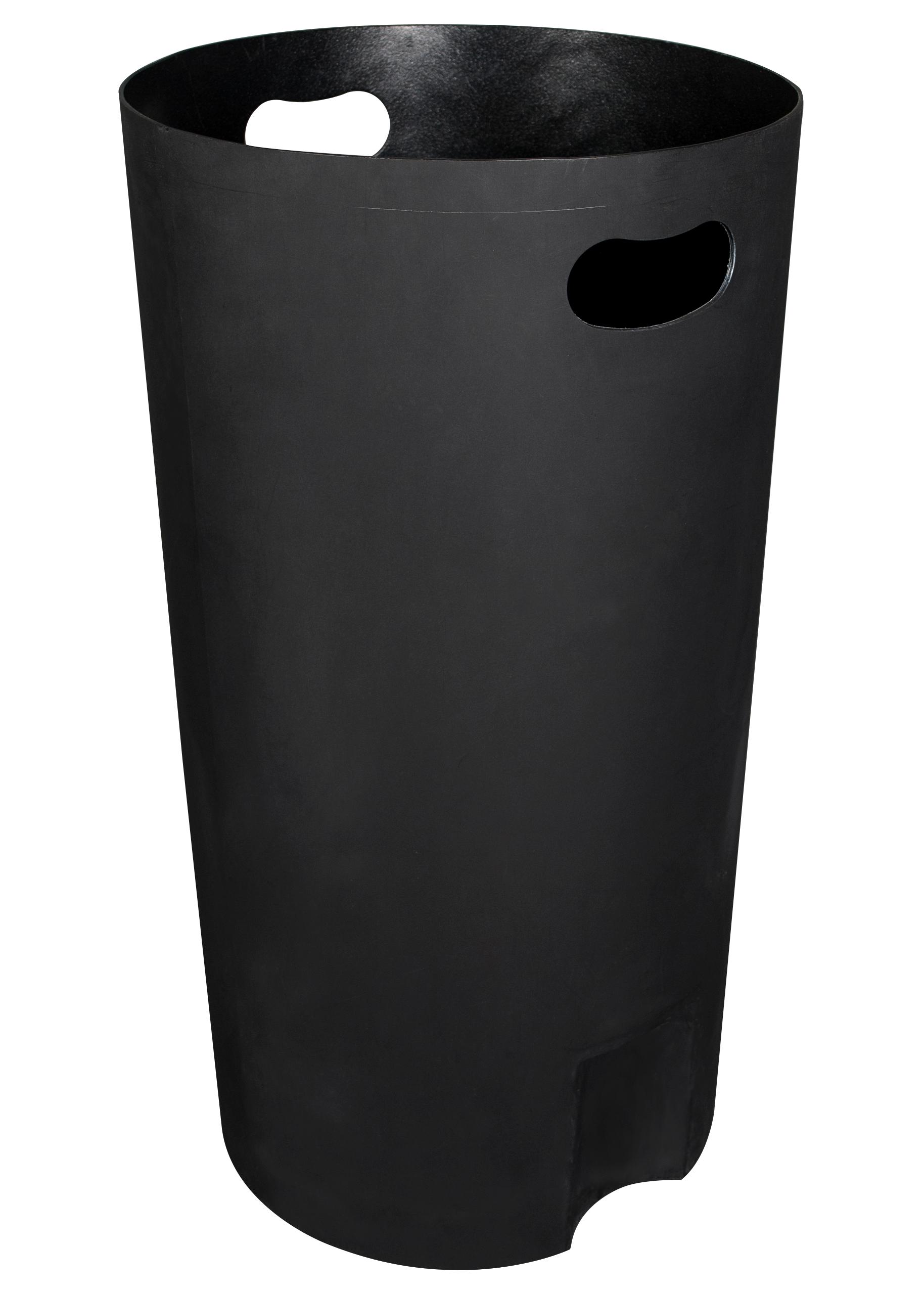 Rigid Liner 16X29 IN 33 GAL Black LLDPE 1/Each