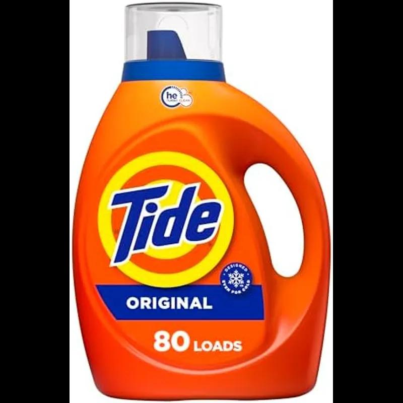 Tide® Original Scent Laundry Detergent 80 OZ Liquid 4/Case