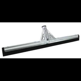 MaxiPlus® Floor Squeegee 22 IN Rubber Galvanized Steel Heavy Duty Threaded Handle Built-In Brace 1/Each