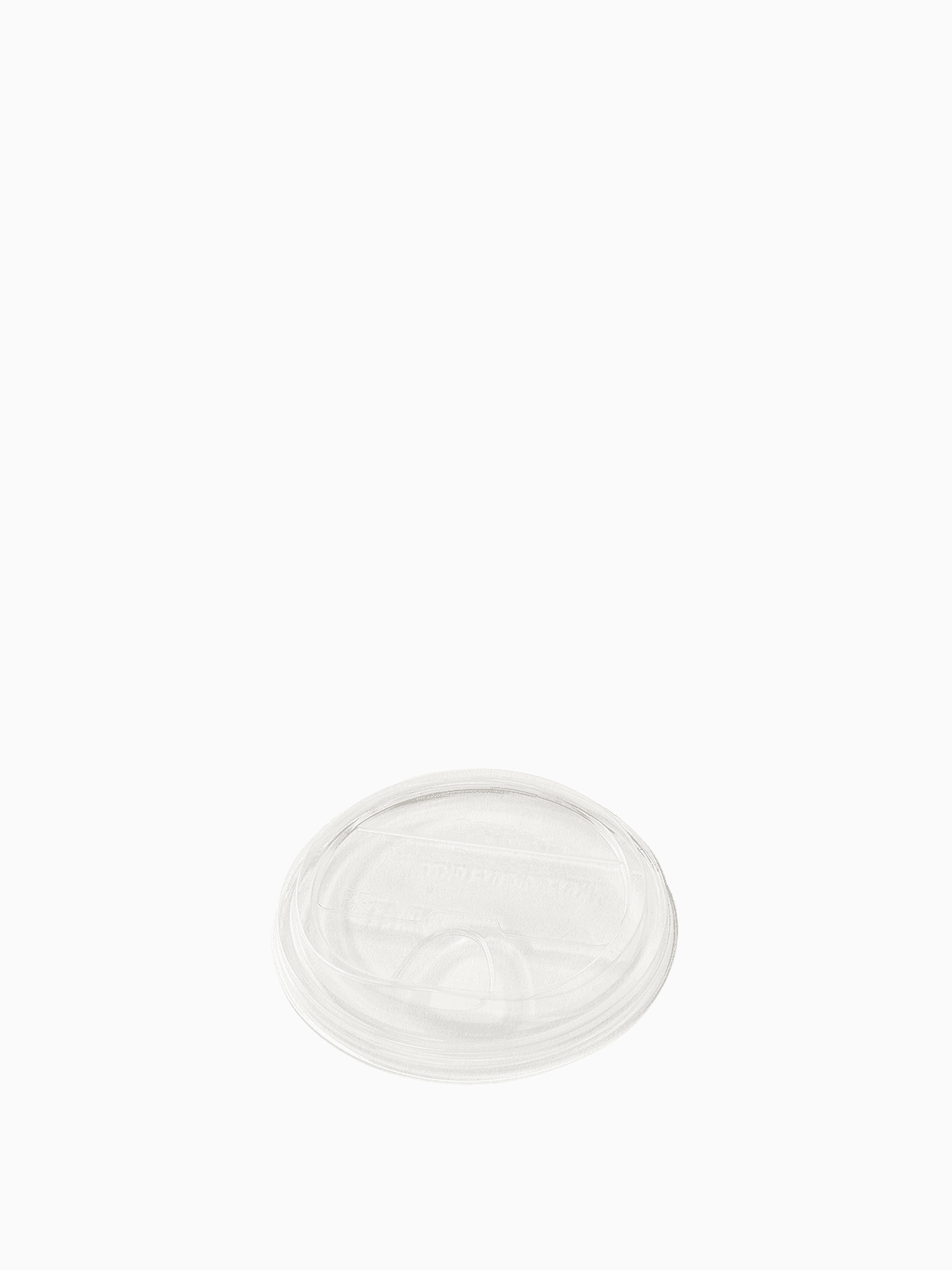 Lid Flat 96MM PLA For Cup Sip Through 1000/Case