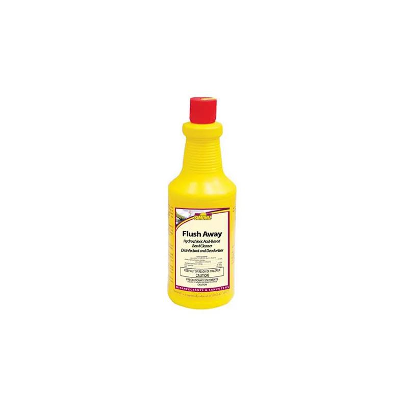 Wintergreen Toilet Bowl Cleaner One-Step Disinfectant 32 FLOZ RTU Hydrochloric Acid 12/Case