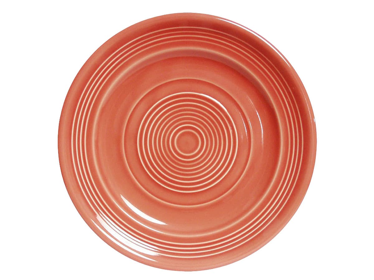 Concentrix Plate 10.5 IN China Cinnebar Round Wide Rim Fully Vitrified 12/Case